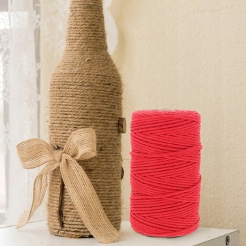 1 рулон подвесного гобелена, веревка, сплетенная своими руками