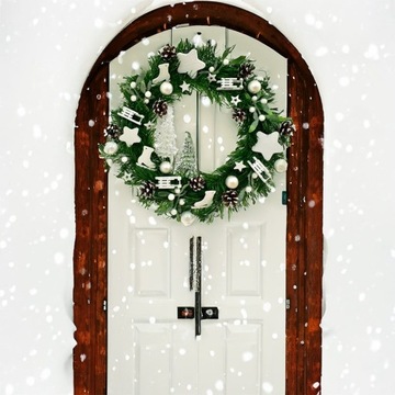 РОЖДЕСТВЕНСКИЕ УКРАШЕНИЯ ВЕНОК СОЗДАНИЕ ВЕНКА РОЖДЕСТВЕНСКАЯ ЕЛОЧНАЯ КОМПОЗИЦИЯ РОЖДЕСТВЕНСКИЕ ШАРЫ