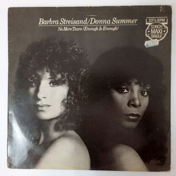 Maxi B. STREISAND / D. SUMMER - No more tears VG