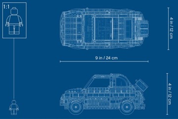 LEGO CREATOR EXPERT ФИАТ 500 #10271