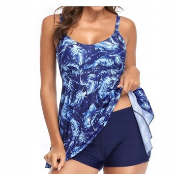 SUKIENKA KĄPIELOWA NA PLAŻĘ STRÓJ TANKINI XL