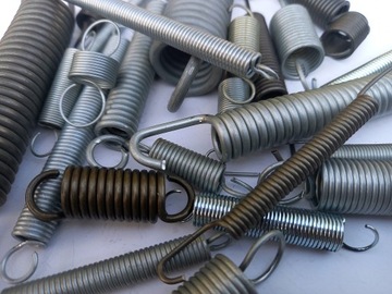 Mix sprężyn naciągowych od 0,8 mm do 3,5 mm 25 szt