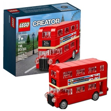 LEGO CREATOR LONDON BUS AUTOBUS PIĘTROWY 40220