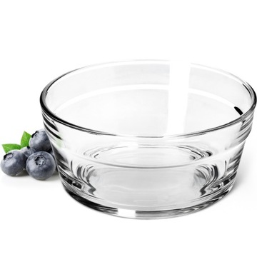 SALATERKA MISKA SZKLANA SAŁATKĘ OWOCE 14cm