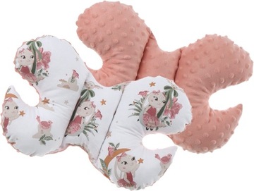 НАБОР ДЕТСКОГО КОКОНА NEST MINKY PIECE XXL BABYMAM, 7 ЭЛЕМЕНТОВ.