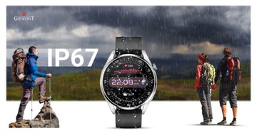 Smartwatch Rozmowy Puls Ciśnienie Męski SMS +Pasek