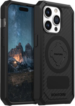 Etui pancerne Rokform do iPhone 15 Pro Max, do uchwytów z systemem RokLock