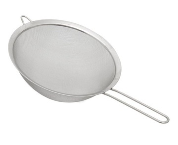 Sitko stalowe z rączką 28cm MASSEN stal nierdzewna