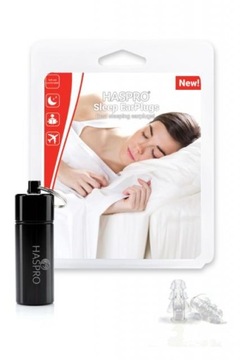 Zatyczki, stopery do uszu do spania Haspro Sleep