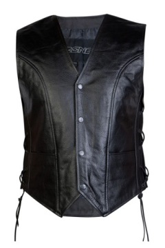 KAMIZELKA SKÓRZANA OZONE STAFF-VEST BLACK XL