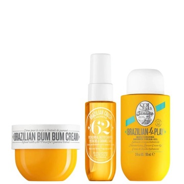 Sol de Janeiro Brazilian Bum Bum zestaw krem mgiełka do ciała żel prysznic