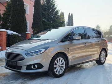Ford S-Max II Van 2.0 TDCi 180KM 2016 Ford S-Max Titanium 180KM FULL LED Skora Navi Panorama KeylessGo BLIS SONY, zdjęcie 32