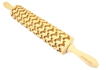 Wałek grawerowany wzór JAMNIKI, duży