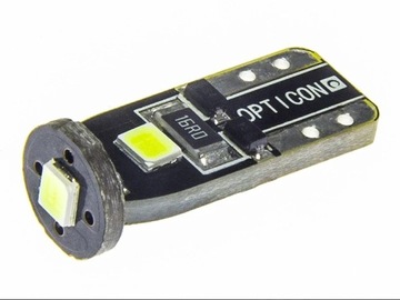 Żarówka LED W5W W3W T10 12V DC Biały Zimny 8000K