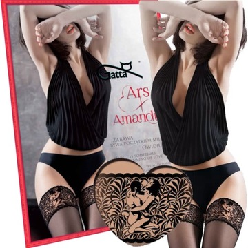 GATTA POŃCZOCHY ARS AMANDI CALZE 01 3/4 kamasutra