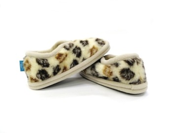 Тапочки из мериносовой шерсти R 37 Тапочки Leaf