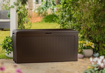 КЕТЕР БАЛКОННЫЙ САДОВЫЙ ЯЩИК САМОА РОТАН 270