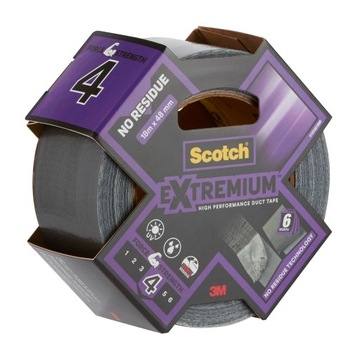 Scotch Extremium taśma naprawcza szara mocna i trwała 18,2 m x 48 mm