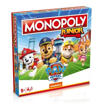 Monopoly Junior PSI PATROL dla dzieci- HIT!