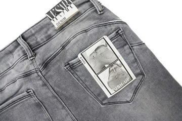 M.SARA DAMSKIE WYSZCZUPLAJĄCE SPODNIE/JEANSY PUSH UP ELASTYCZNE WYGODNE