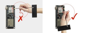 Плата разработки TTGO T-CALL WiFi ESP32 GSM SIM800L