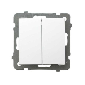 OSPEL AS Łącznik krzyżowy podwójny, ŁP-19G/m/00 BIAŁY
