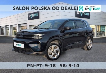 Citroen C5 Aircross 2025 Citroen C5 Aircross 1.2 mHEV Plus eDCT6 SalonPL FVat Od Reki 1.2 Hybryda