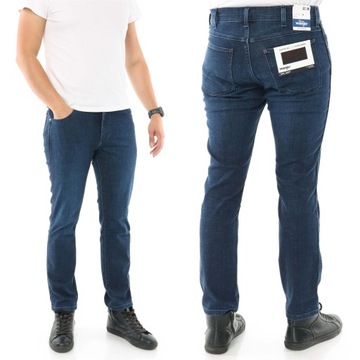 WRANGLER LARSTON spodnie męskie jeans slim W40 L34