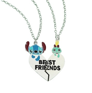 Ожерелье Дружбы Стич Дисней Лило и Стич BFF BEST FRIENDS Для пар