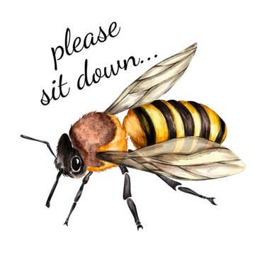 НАКЛЕЙКА НА СТЕНУ ПЧЕЛЫ