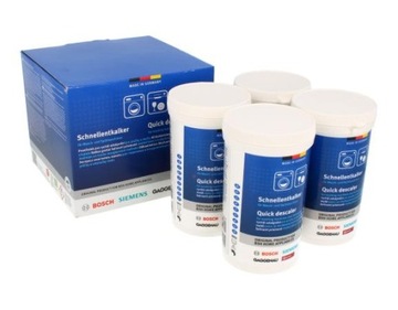 4x odkamieniacz do zmywarki, pralki Bosch Quick Descaler 00312351