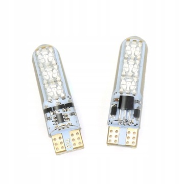 W5W LED T10 RGB МНОГОЦВЕТНЫЕ ПАРКОВОЧНЫЕ ЛАМПОЧКИ 2 шт.