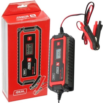 Prostownik Ideal Praktik Charger 4 LCD 6/12V