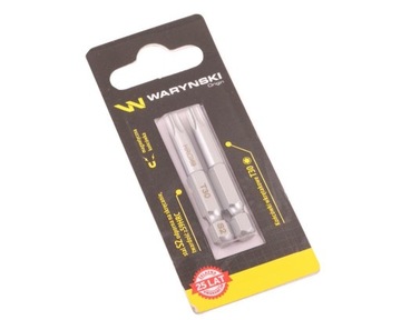 Końcówki wkrętakowe T30 50mm Waryński komplet w blistrze dwusztukowym, WMA