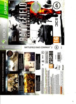 игра на XBOX 360 BATTLEFIELD BAD COMPANY 2 II присоединяйтесь к DIRTY COMPANY