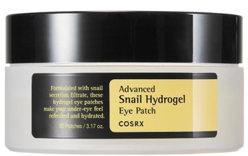COSRX Advanced Snail Hydrogel Eye Patch Płatki pod oczy ze śluzem ślimaka