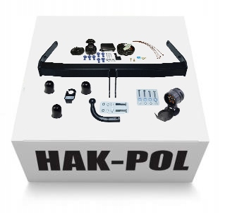 HAK HOLOWNICZY DO FORD FIESTA MK7 VII 08-17+13PIN