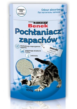 Pochłaniacz zapachów Morski 450g Benek Zeolitowy