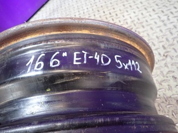 AUDI A6 C5 A4 B5 PASSAT DISK OCELOVÝ 16 6J 16R ET 40 5X112 8D0601027A