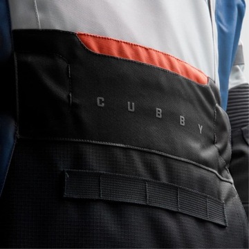 Текстильная мужская моторная куртка Rebelhorn Cubby v Blue Grey Red