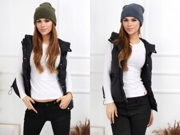 CZAPKA ALPAKA GŁADKA DAMSKA CIEPŁA WYGODNA DAMSKA SPORTOWA KOLORY 2110