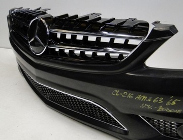 MERCEDES CL 216 63 65 AMG БАМПЕР С ХРОМИРОВАННЫМ РАСПЫЛИТЕЛЕМ