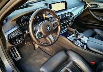 BMW Seria 5 G30-G31 Touring 520d 190KM 2019 BMW Seria 5 Polski salon, bogato wyposazona 2.0 Diesel 190KM, zdjęcie 12
