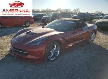 Chevrolet Corvette C7 2015 Chevrolet Corvette Stingray Z51 3LT 2015 6.2l 6.2 Benzyna 455KM