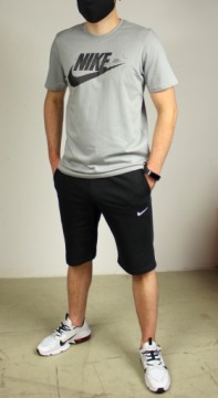 ФУТБОЛКА МУЖСКАЯ СЕРАЯ ХЛОПКОВАЯ ФУТБОЛКА Nike Air Max