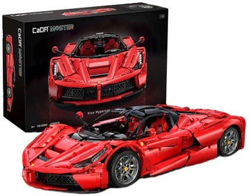 KLOCKI CADA AUTO SPORTOWE 60CM VIVA HYPERCAR SAMOCHÓD WYŚCIGOWY 4739 EL.