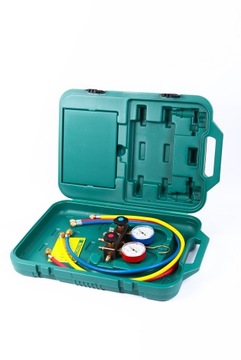Manometry do klimatyzacji R32 R410 Refco w walizce