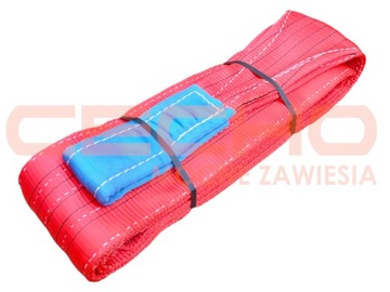 ZAWIESIE PASOWE 5T 1,5M Z PĘTLAMI TYP B-2