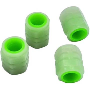 NAKRĘTKI NA WENTYLE ŚWIECĄCE 2 SZT