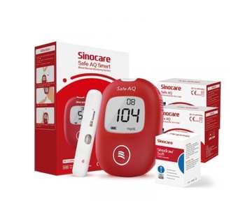 Inteligentny glukometr Sinocare Safe Aq